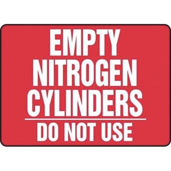 Accuform OSHA WARNING SAFETY SIGN HOT SURFACE MWLD306XP - main